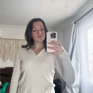 Vila Milano Elegant Cream Sweater